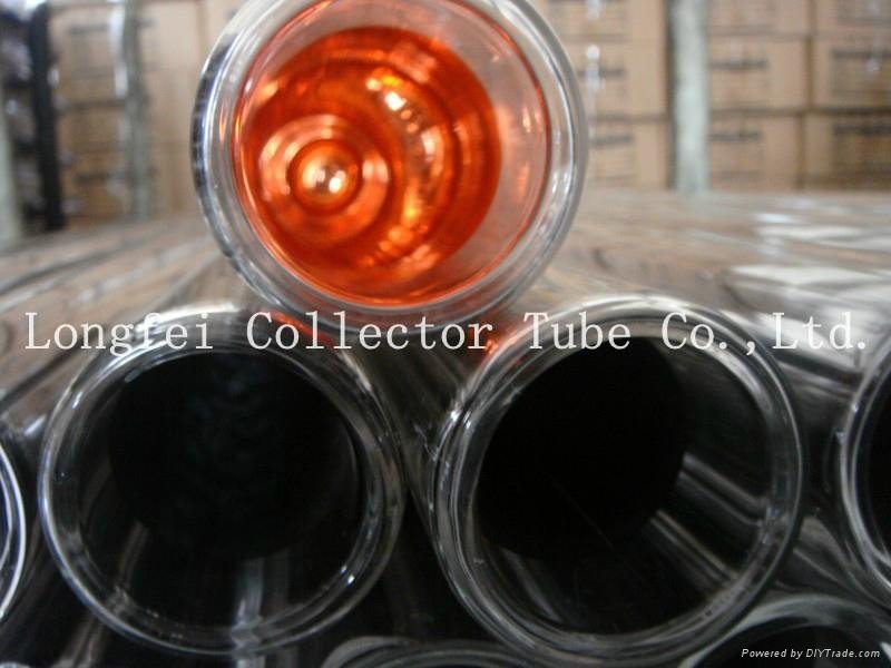 Solar water heater three merits collector tubes 