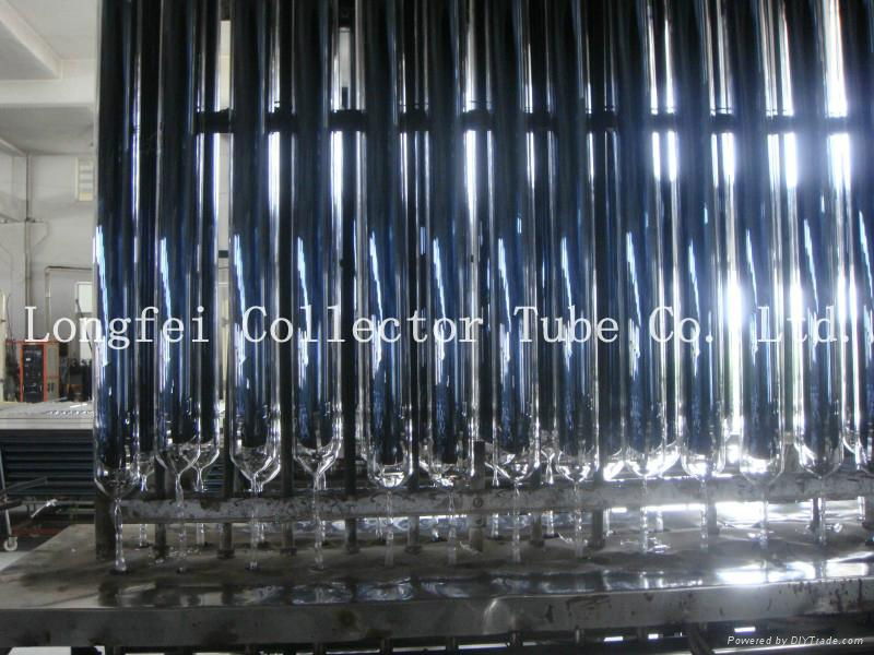 Single coating layer solar evacuated tube 4