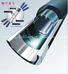 3-cavity solar collector tubes