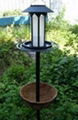 Solar bird feeder with flower pot 1