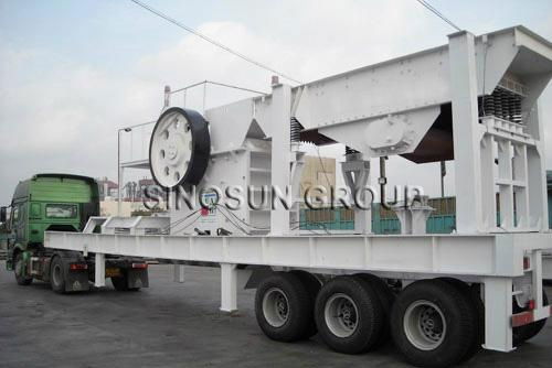 Portable Jaw Crushing Plant 