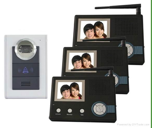 3.5” Wireless digital video door phone