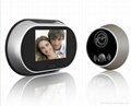Wide view angle Video peephole viewer 1
