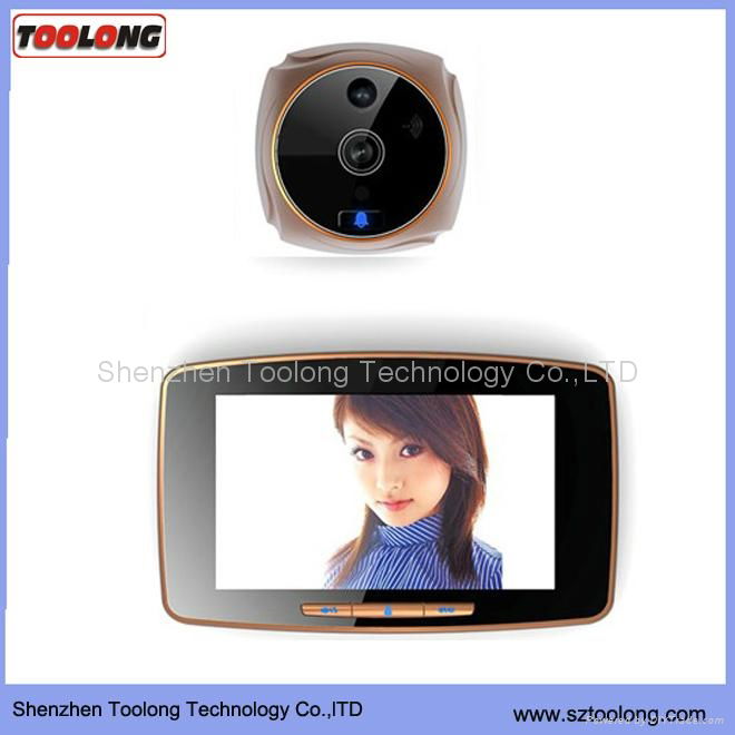 5 inch 2.0M pixel LCD color display with Call phone function door camera 2