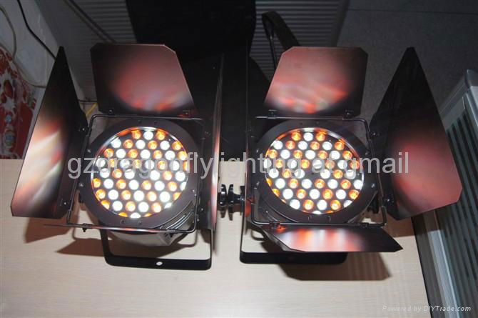 54pcs 3W LED Cast-Alu unwaterproof PAR64 Light with bandoor