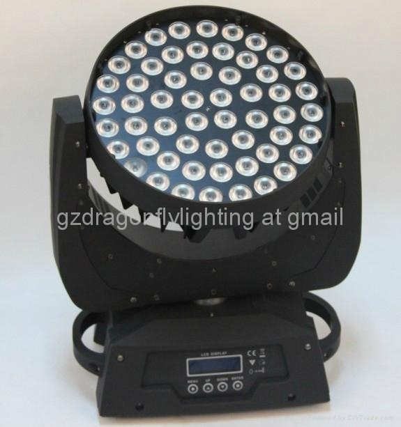 56pcs x10 4-in-1 Tri-LED led moving head Beam Light with Zoom 