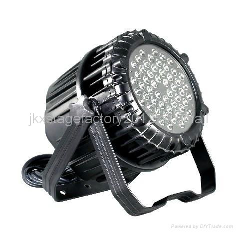 54*3w waterproof led Aluminium Die Casting PAR64 light RGBA/RGBW whi 3