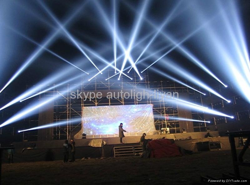 200W Sharpy Moving Head Beam Light with LCD Display+UHP FILIP-S Lamp in stage pe 2