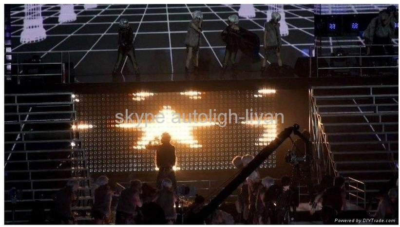 Audience Light LED Blinder light 5pcs*15W RGBA 4in1 Line Array stage lights  4