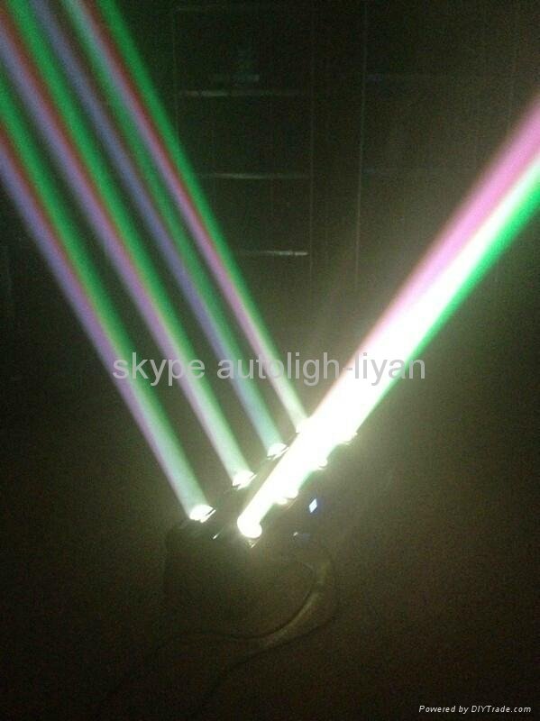 LED Moving Head Beam Light TWO Sides 8*10W RGBW 4IN1 LIGHTING equipment DISCO DJ 5