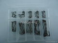 Free shipping Wholesale 700pc/10 box/lot high quality Fishing Hooks3#-12#