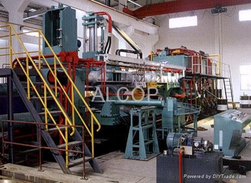 Copper and Aluminium Extrusion Press