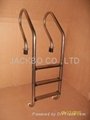 swimming pool stainless steel 304 3 steps ladder 3