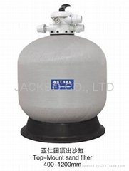 swimming pool filtration equipments sand filter