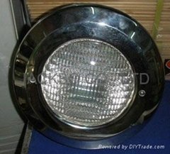 Stainlss steel underwater light used for swimming pool