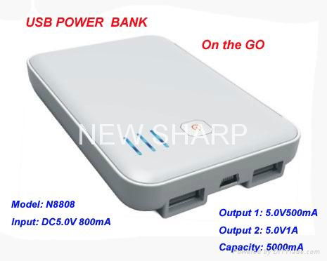 portable battery power-5000mA