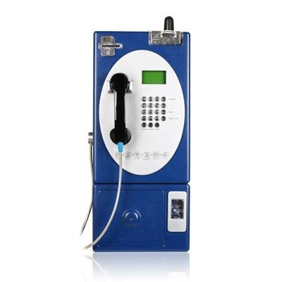 Guanri:  Outdoor GSM coin payphone 