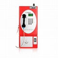 Guanri: Outdoor GSM/CDMA coin payphone ,vandalism proof payphone  1