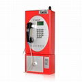 Guanri: Outdoor GSM/CDMA coin payphone ,vandalism proof payphone  2