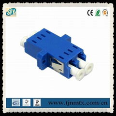 Low Insert  loss LC fiber optic adapter