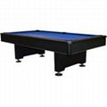 Beringer Black Champion 8' Pool Table Felt Color: Red  1