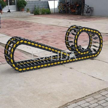 plastic flexible cable carrier chain 4