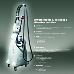 High vacuum infrared roller velashape machine V9 velashape
