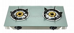 protable 2 burners gas stove