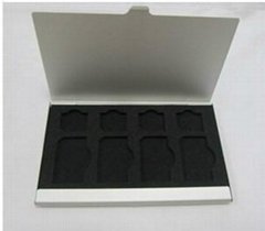 Aluminum Memory Card Holder Case Box Holder SIM card