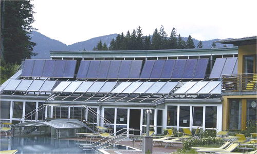 泳池太阳能热水系统 1