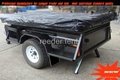 2012 new heavy duty camper trailer with tent 
