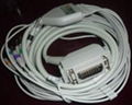 Simens EKG cable with 10 leads 1