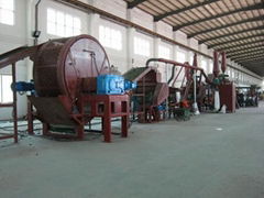 waste tyre recycling machine 