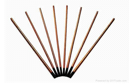 round copper coated gouging carbon fiber rod