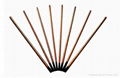 round copper coated gouging carbon fiber rod