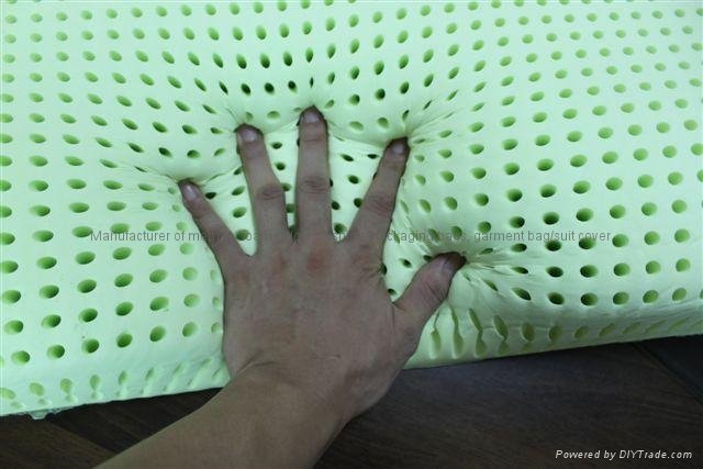 Aloe Vera Memory Foam Pillow with Holes 4