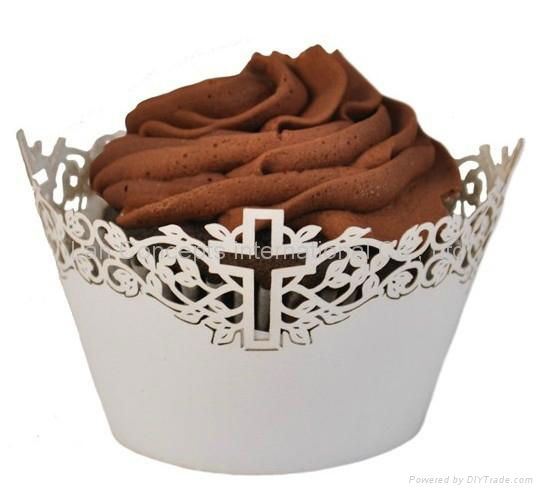 Laser cutting Cupcake wrappers,Cake cup,Cup cake wrapper  3