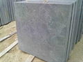 sandblasted blue limestone