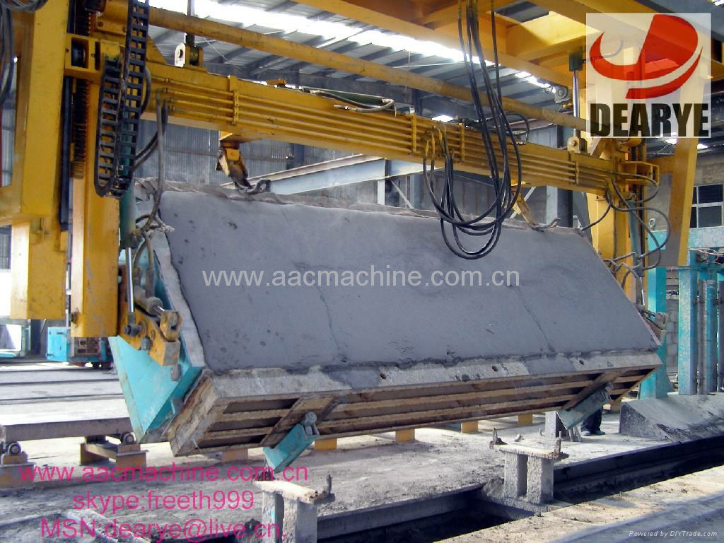 Annual output 50000 CBM AAC block production line 2