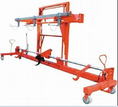 Twin Warp Beam With Harness Mounting Device-Hydraulic(ST-HBT-04) 