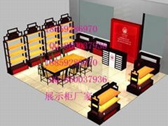 茶叶茶具展示架定做