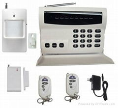 Wireless & wire 8 zones Indicator security alarm FS-AME506