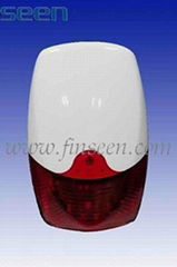 Wireless outdoor big(120dB) flashing siren optional tamper protection