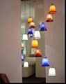 mosaic pendant lights 8 bells