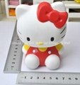 Wholesale Resin Plastic Lovely Flat Back Hello Kitty in Pink Color to DIY 4
