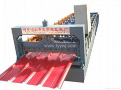 color steel roll forming machine