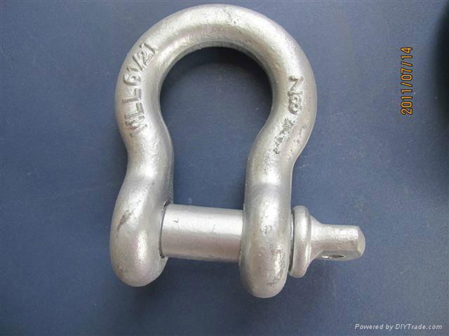 US type screw pin anchor shackle G209 5