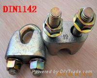 DIN1142 malleable wire rope clip  4