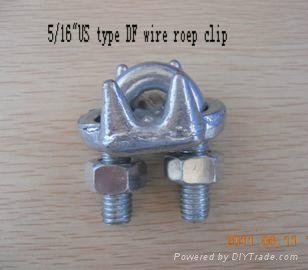 US type drop forged wire rope clip