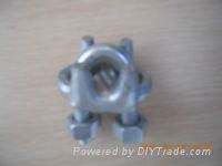 US type drop forged wire rope clip 3